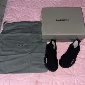 SPEED LT SNEAKERS KNIT SOLE MONOCOLOR BALENCIAGA